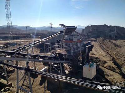 海外项目 | 时产900-1000吨花岗岩机制砂石生产线即将投产